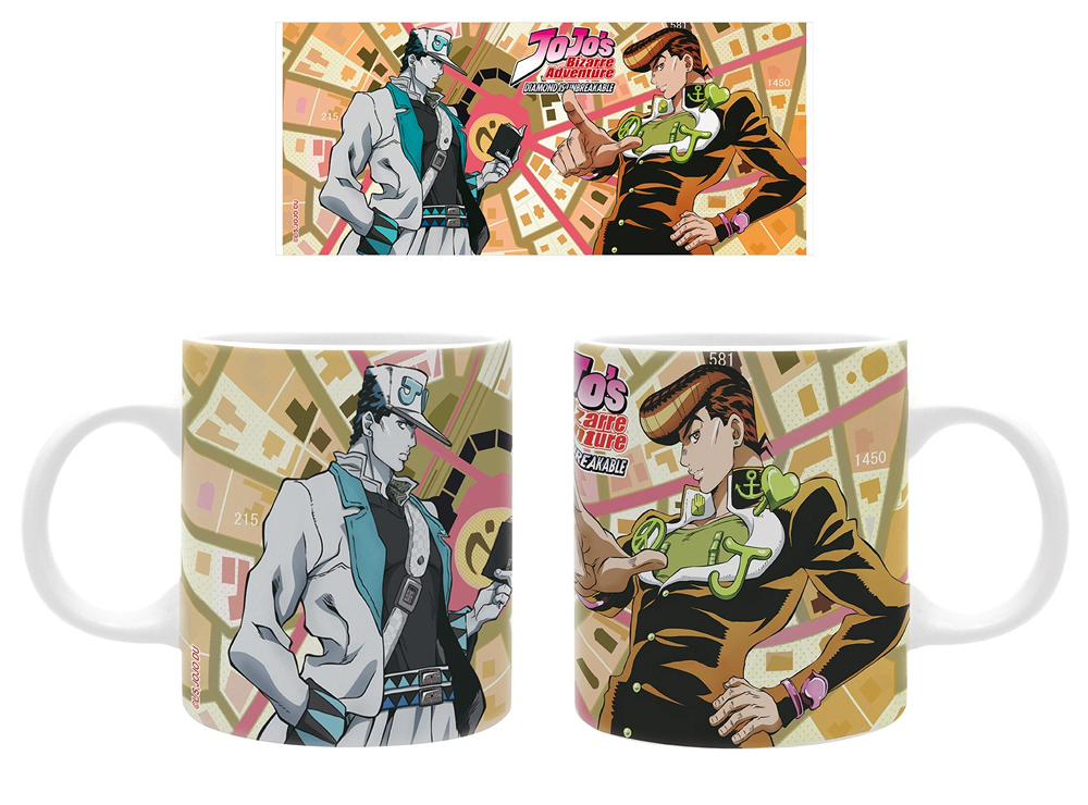 Grupo Erik: Tazza Jojo's Bizarre Adventure - Diamond is Unbreakable Tazza anime