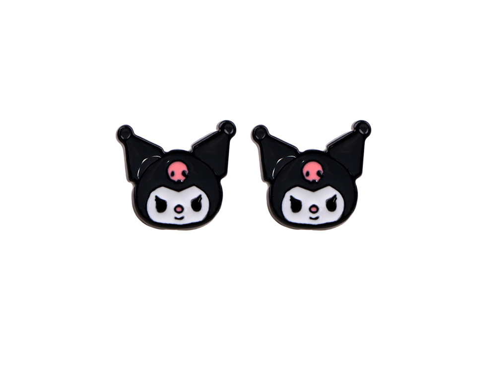 Kuromi Earrings Set (Face) | Hello Kitty / Sanrio